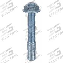 MKT FASTENING Wedge Anchor: 5 1/2 in Overall Lg, 3/4 in Dia, 3/4"-10 Thread Size, Steel, 20 PK (MPN 2534512). Key specifications — Brand: MKT FASTENING; Anchor Type: Wedge; Finish Type: Zinc Yellow.