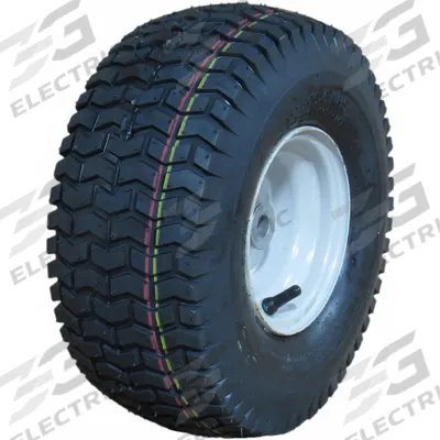 HI-RUN Lawn/Garden Wheel: 15X6.00-6 Tire Size, Riding Mower Tire, SU12 - Lawn Mower Tires