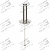 Blind Rivet,2.125" L,0.183" dia,PK250: Inch, 2 1/8 in Overall Lg, 51/64 in Body Lg, Open End, 250 PK (MPN AD610ABSLF200). Key specifications — Brand: POP AVDEL.