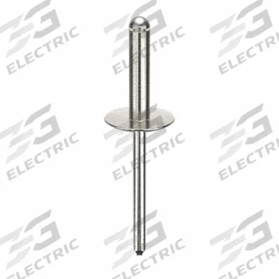 POP AVDEL Blind Rivet,2.125" L,0.183" dia,PK250: Inch, 2 1/8 in Overall Lg, 51/64 in Body Lg - Large Flange Blind Rivets