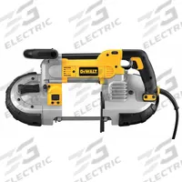 DEWALT Band Saw: 5 in Cutting Dia - Max, 10 A Current, 350 SFPM Cutting Speed - Max (MPN DWM120K). Key specifications — attr1169962: DEWALT; attr1169967: Kit Box.