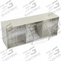AKRO-MILS Tip-Out Bin: 7 7/8 in x 23 5/8 in x 9 1/2 in, Frame/Panel/Rail/Wall, Beige, Unfinished (MPN 06703). Key specifications — Brand: AKRO-MILS.