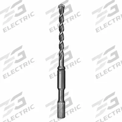 MILWAUKEE Spline Drill Bit: 1/2 in Drill Bit Size, 5 in Max Drilling Dp - Spline Concrete & Masonry Drill Bits