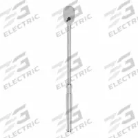 TEKTON Hand Ratchet: Pear, Reversible, 9 in Overall Lg, Polished, 4° Min Arc Swing, Long Lg (MPN SRH01009). Key specifications — attr1205598: Reversible; attr1205605: Quick-Release Not Included; attr1205626: Polished; attr1228094: Long Length; attr1205607: Pear; attr1205624: TEKTON.