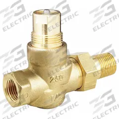 Hydronic Globe Valve: 2-Way, 4 CV Flow, 1/2 in Female/Male NPT, Brass Body, Stainless Steel Stem, NO (MPN 599-02042). Key specifications — Manufacturer Part Number: 599-02042; Brand: SIEMENS; Seat Material: Stainless Steel.