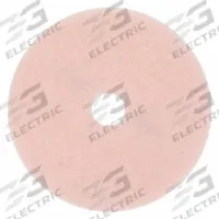3M Burnishing Pad: Pink, 20 in Dia, Polyester, 3,000 RPM Max Speed, Round, 1 in Thick, 5 PK (MPN 3600). Key specifications — Shape: Round; Material Group: Synthetic Fiber; Brand Name: 3M/Scotch-Brite.