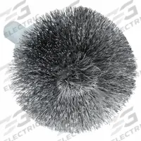 APPROVED VENDOR Flared End Brush: Crimped Steel, 1 1/2 in Dia, 0.006 in Fill Dia, 1/4 in Shank (MPN 66252839108). Key specifications — Brand: APPROVED VENDOR.