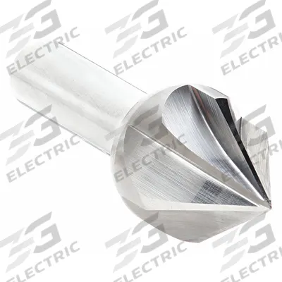 KEO Countersink: 60°, 6 Flute, 1 1/4 in Body Dia - Smooth-Finish Six-Flute Countersinks