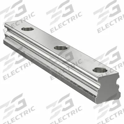 NB Guide Rail: 25, 1,960 mm Overall Lg, 25 mm Overall Wd, 21.8 mm Overall Ht - Alulin Series Steel-Reinforced Aluminum Guide Rails