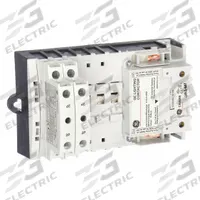 GE Lighting Magnetic Contactor: 4 Poles, 120V AC, 30 A (MPN CR463L40AJA). Key specifications — attr948947: GE.