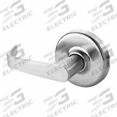 CORBIN Door Lockset: Dummy Lever Locksets, Chrome, ADA Compliant (MPN CLX3350 NZD 626). Key specifications — Ligature Resistance: Not Ligature-Resistant; Brand: CORBIN; Visual Indicator Message: No Message; Lockset Style: Newport Lever; ADA Compliant: Yes; Finish: Satin Chromium-Plated.