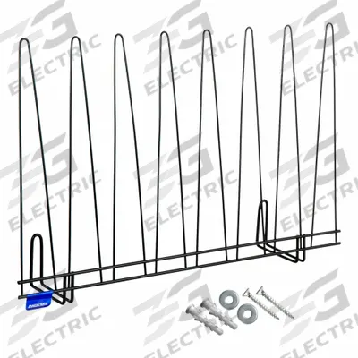 RACK'EM GloveDryingRack,Black,Steel,14inH,22inW (MPN 2044PVC) - General Purpose Glove Drying Racks