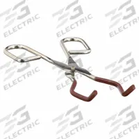 Crucible Tongs: 9 in Overall Lg, Stainless Steel, 304, FEP Tips, 3 in Tip Lg, Crucibles (MPN H37945-0000). Key specifications — Brand: APPROVED VENDOR; Coating: FEP Tips; For Use With: Crucibles; Material Grade: 304; Product Type: Crucible Tongs; Standards: FDA Compliant; Tip Style: Crucible.