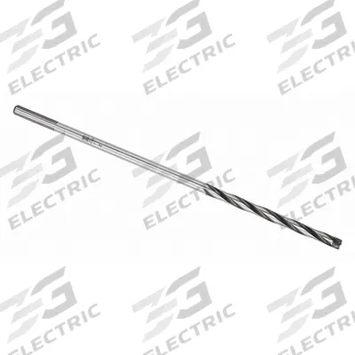 BOSCH Rebar Cutter: 3/8 in Drill Bit Size, 10 in Max Drilling Dp, 12 in Overall Lg - 3-Flat-Shank Rebar Cutting Drill Bits