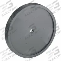 APPROVED VENDOR V-Belt Pulley: B380, 6 Groove, 38.35 in OD, Bushed Bore, E, Quick Detachable (MPN 6B380E). Key specifications — attr1318293: B380; attr1318301: 37.6 in (4L, A); attr1318291: 4L, A, or AX.