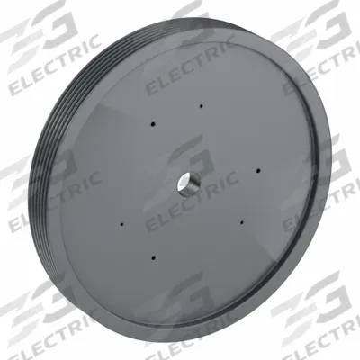 APPROVED VENDOR V-Belt Pulley: B380, 6 Groove, 38.35 in OD, Bushed Bore - Bushed-Bore Cast-Iron V-Belt Pulleys
