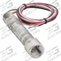 Pressure Transmitter, 200 psi (MPN E2FA5NF0415CFX03F200#). Key specifications — Process Connection Type: NPT; Intrinsically Safe: Not Specified Intrinsically Safe; Housing Material: Stainless Steel; IP Rating: IP66; Electrical Connection: 1/2 in NPT Conduit with Cable; Series: E2F; NEMA Rating: 4X; Output: 1 to 5V DC.