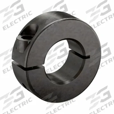 RULAND MANUFACTURING Shaft Collar: 1-Piece, Metric, Round, Clamp-On, 21 mm Bore Dia - Steel Shaft Collars