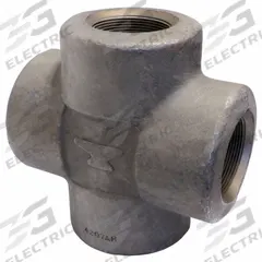 ANVIL Metal Pipe Cross: 1 in x 1 in x 1 in x 1 in, Steel, Class 6000, 4 in Lg, Cross (MPN 0361237209). Key specifications — (DO NOT SEND) Manufacturer Location: Globally Sourced.