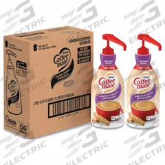 COFFEE MATE Liquid Creamer Original: Original, 1.5 L Item Size, Pump-Top Dispenser, 2 Pack Count (MPN 13799). Key specifications — attr921100: Pump-Top Dispenser; attr873858: COFFEE MATE; attr921101: Original.