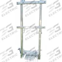 WERNER Pump Jack Rail Kit: End Rail, 4 ft Overall Ht, 8.75 in Overall Wd, 4.75 in Overall Dp (MPN PJ-ERW). Key specifications — Material: Aluminum; Brand: WERNER; Product Type: End Rail.