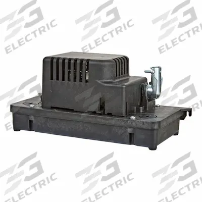 FRANKLIN ELECTRIC Condensate Removal Pump: 230V AC, 7/16 gal Tank, 1/16 hp, 80 gph - Low-Profile & Slim Condensate Tank Pumps
