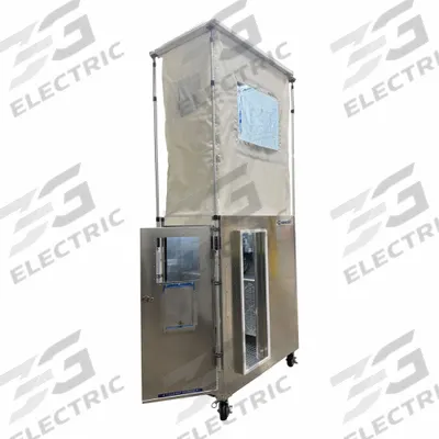 HEPACART Particle Containment Unit: 29 in Overall Wd, 55 in Overall Lg - Particle Containment Units