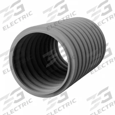 REIKU Corrugated Loom Tubing: 1 in Nominal Size, 164 ft Overall Lg, Polyamide 12 - Continuous-Flex Corrugated Tubing