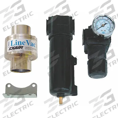 EXAIR Vacuum Conveyor Kit: For 1 in Hose I.D., 3/4 in Vacuum ID - General Purpose Vacuum Conveyors
