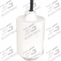 DAYTON Float Switch: Normally Closed (Pump Up), 115V AC, 10 ft Cord Lg, 45° Below Horizontal, ABS (MPN 3BY78). Key specifications — Rated Voltage: 115V AC; Brand: DAYTON.