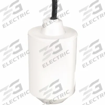 Dayton Float Switch: Normally Closed (Pump Up), 115V AC, 10 ft Cord Lg, 45° Below Horizontal - General-Purpose Tether Float Switches