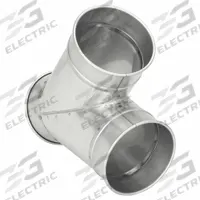 4"dia 11 1/2"L 60° SS Wye Branch: Stainless Steel, For 4 in Duct Dia, 11 1/2 in Overall Lg (MPN 8040200738). Key specifications — Brand: NORDFAB.