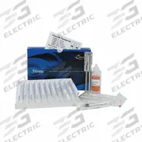 CHEMETRICS Water Quality Test Kit: Chloride, 10,000 to 100,000 ppm, 10,000 ppm, 30 Tests (MPN K-2070). Key specifications — Includes: Titrettor; Range: 10,000 to 100,000 ppm; Sensitivity: 10,000 ppm; Test Parameters: Chloride.