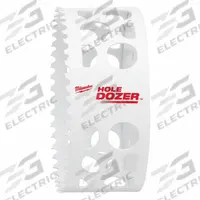 MILWAUKEE Hole Saw: 4 1/4 in Saw Dia., 3.5 Teeth per Inch, 1 5/8 in Max. Cutting Dp, Bi-Metal (MPN 49-56-0223). Key specifications — attr1098070: 3.5; attr1098087: MILWAUKEE.