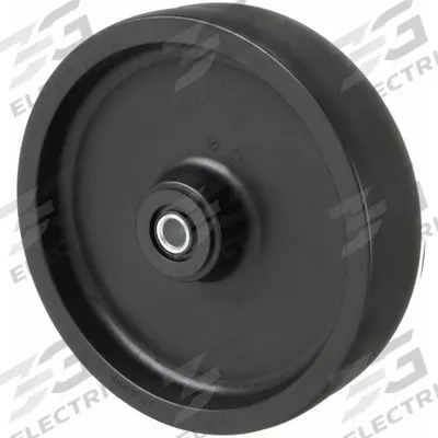 APPROVED VENDOR Caster Wheel: 8 in Wheel Dia., 2 in Wheel Wd, Polyolefin, 900 lb Load Rating - Polyolefin Tread Wheels
