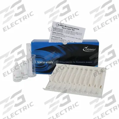 CHEMETRICS Water Quality Test Kit: Monochloramine - Water Quality Test Kits