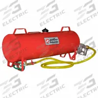 JOHNDOW INDUSTRIES Fuel Station: 15 gal Capacity, Gasoline, Red, Steel, Gravity-Fed (MPN JDI-FST15). Key specifications — Compatible Fuel: Gasoline; Dispensing Mechanism: Gravity-Fed; Brand: JOHNDOW INDUSTRIES; Tank Material: Steel.