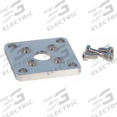 SPEEDAIRE Flange Plate: Flange Mount Type, Fits 25 mm Bore Dia, Aluminum, 5VDA4 to 5TJF7, NCG-F025. Key specifications — attr947439: NCG-F025; attr947448: Aluminum; attr1171502: Flange Bracket.