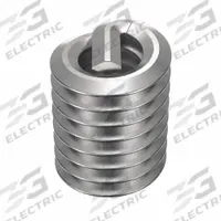 HELI-COIL Helical Insert: Tanged Tang Style, Free-Running, #4-40 Thread Size, 100 PK (MPN A1185-04CNW224). Key specifications — attr798694: 18-8; attr798710: Right Hand; attr798707: #4-40; attr798676: Metal; attr798705: Inch; attr798675: HELI-COIL; attr798708: 200,000 to 250,000 psi; attr798713: Coarse.