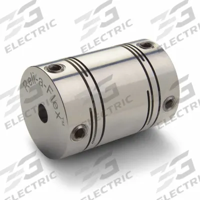 RULAND MANUFACTURING Slit Coupling: 8 mm Bore Dia 1, 1/4 in Bore Dia 2, 1 1/32 in Overall Lg - Long Set Screw Slit Couplings