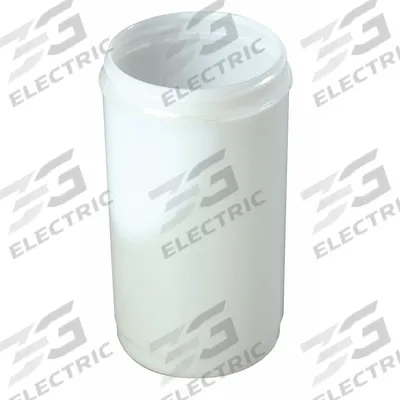 CARLISLE Container with Pourer: White, Polyethylene, 3 in Overall Ht, 1 in Overall Dia - Containers with Pourers