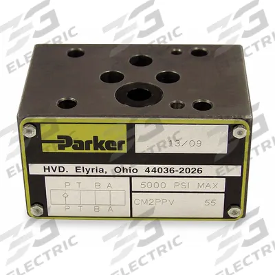 Parker Check Valve: 20 gpm Flow Rate - Max, 5,000 psi Max Pressure, D03 NFPA Size - General Purpose Check Valves