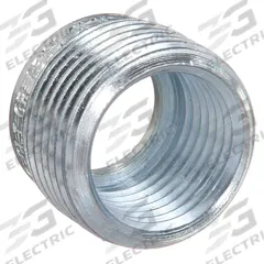 APPLETON ELECTRIC Reducing Bushing - Haz Loc: Steel, 1 1/4 in_1 1/2 in Trade Size (MPN RB150-125). Key specifications — Reduction Size: 1-1/2 in to 1-1/4 in; Brand: APPLETON ELECTRIC.