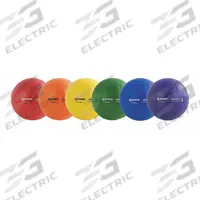 CHAMPION SPORTS Soccer Ball Set: 8 in Overall Dia, Foam, Blue/Green/Orange/Purple/Red/Yellow, Indoor (MPN RS75SET). Key specifications — attr990009: Purple; attr991551: CHAMPION SPORTS; attr990013: Foam; attr1032131: High Bounce Soccer Ball Set.