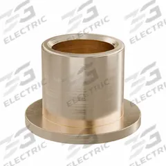 Flanged Sleeve Bearing: Bronze, SAE 841, 3/4 in Bore, 1 in OD, 1 in Lg, -35°F to 300°F, 10 PK (MPN FF1011-04B). Key specifications — System of Measurement: Inch; Material Grade: SAE 841; Flange Type: Flanged; Brand: OILITE.