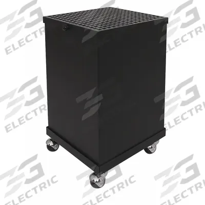 EXTRACT-ALL Air Scrubber: Steel, Negative Air Pressure/Particulate Filtration - Heavy-Duty Steel Negative Air Machines