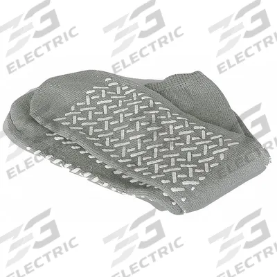 APPROVED VENDOR Socks: Ankle, Unisex, Gray, Terrycloth, Single Tread, 2XL - Slip-Resistant Socks