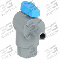 APPROVED VENDOR Manual Two-Way Ball Valve: 1/4 in, PVC, Angle, FNPT x Barb, Full Port Ball Port (MPN 7153490). Key specifications — Brand: APPROVED VENDOR.