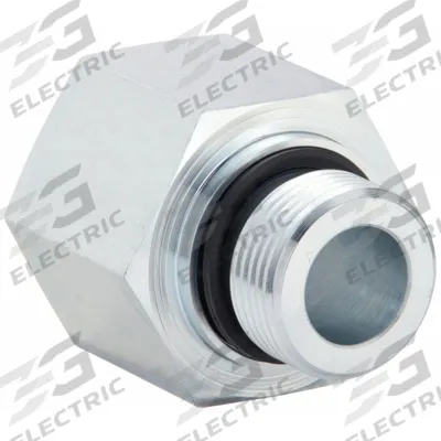 PARKER Metal Pipe Straight: Straight, Steel, 3/4 in x 1 in - Hydraulic Threaded Extreme-Pressure Pipe Fittings