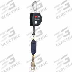 DBI-SALA Self-Retracting Lifeline: Steel Carabiner Anchor, Harness Swivel Snap Hook, 15 ft Line (MPN 3500090). Key specifications — Brand: DBI-SALA; ANSI SRL Class (2021): Class 1; ANSI SRL Class (2014): Class A; RFID Equipped: Yes; Lifeline Material: Steel; Series: Nano-Lok; Anchorage End Connection Type: Carabiner; Anchoring Location: Overhead Only.